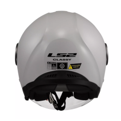 Kask otwarty Jet LS2 Classy Pearl Grey